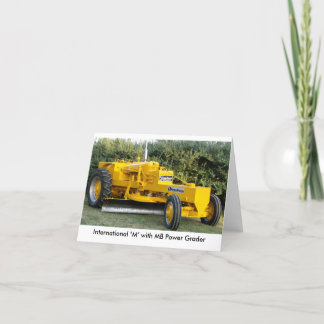 MB力のグレーダーとのインターナショナル"M" カード