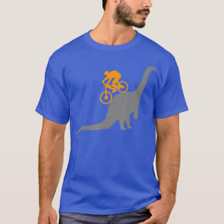 MB恐竜Dino自転車マウンテンサイクリングスポーツ Tシャツ