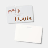 MB Doula Badge バッジ (表裏)