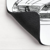 MB SLK 2012年 マウスパッド (コーナー)
