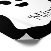 Mb Soky Mimi Ghost Bandana Boo Halloween Family Ma ポスター (角)