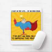 MBAの卒業生はすべての問題に答えを知っています マウスパッド (マウス)