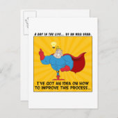 MBAを取得したすべての問題の答えを知る 案内ポストカード (正面/裏面)