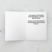 MBAビジネス卒業カード カード (内部)