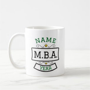 MBA卒業ギフトのパーソナライズされたマグカップ コーヒーマグカップ