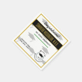 MBA卒業パーティー スタンダードカクテルナプキン (角)