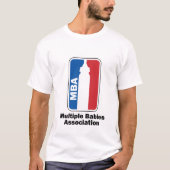 MBA複数ベビー協会 Tシャツ (正面)
