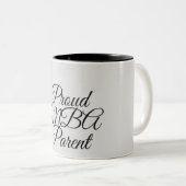 MBA親誇りを持ったマグカップ ツートーンマグカップ (正面右)