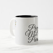 MBA親誇りを持ったマグカップ ツートーンマグカップ (正面左)