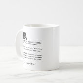 MBA コーヒーマグカップ (正面左)