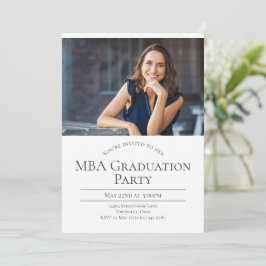 MBA 2写真卒業 招待状
