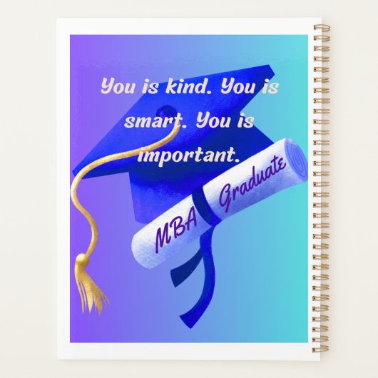 MBA Gift プランナー手帳 (裏面)