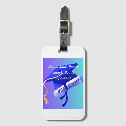 MBA Gift ラゲッジタグ (正面縦)
