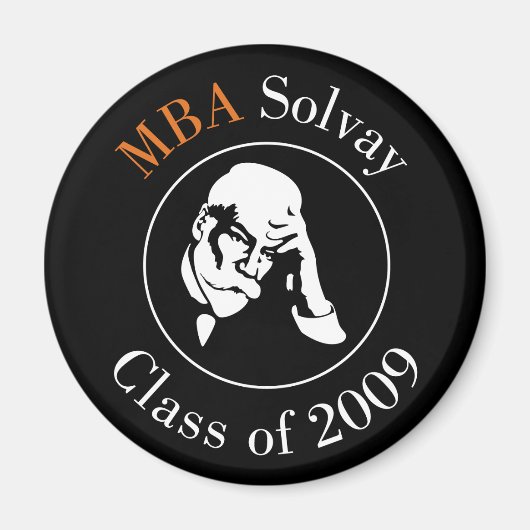 MBA Solvay - 2009年クラス マグネット (正面)