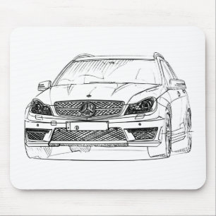 MBAMG C63の財産2012年 マウスパッド