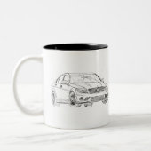 MBAMG C63 2008年 ツートーンマグカップ (左)