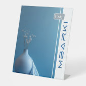 MBARKI 台座サイン (正面)