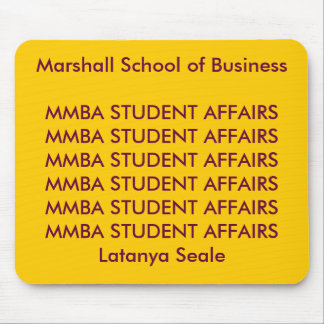 MBASTUDENTAFFIRSのマウスパッド マウスパッド