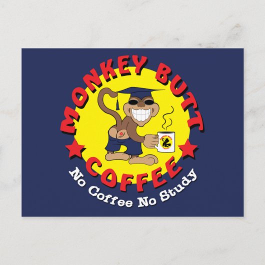 MBC No Coffee No勉強ポストカード ポストカード (正面)