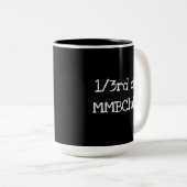 MBClubの1/3、私は! ツートーンマグカップ (正面右)