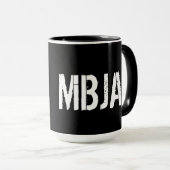 MBJA フリップTシャツ マグカップ (正面右)