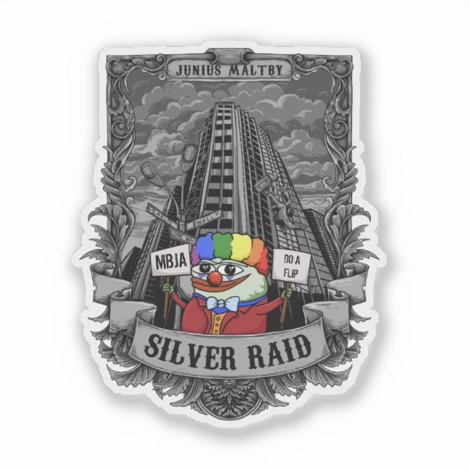 MBJA Flip T-Shirt シール (正面)