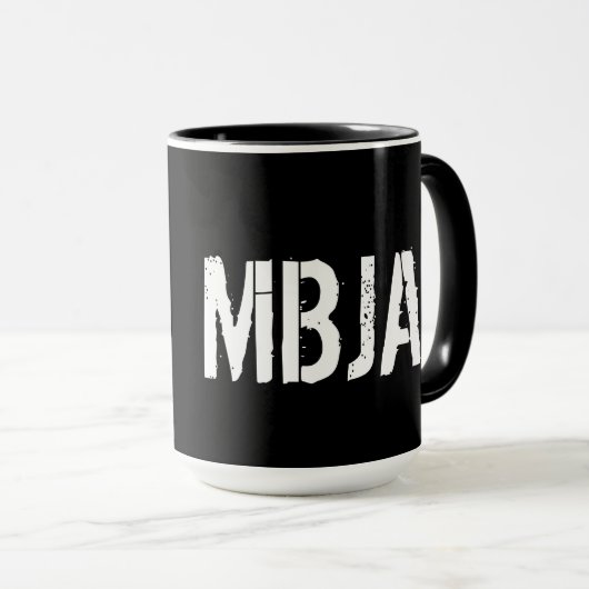 MBJA Flip T-Shirt マグカップ (正面右)