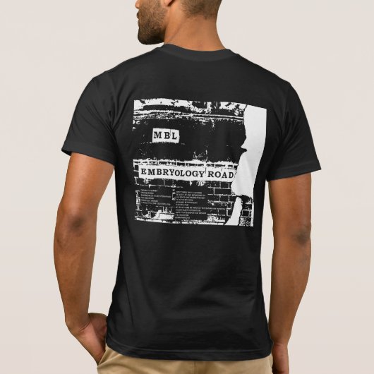 MBLの発生学2010の狂暴なワイシャツの暗闇 Tシャツ (裏面)