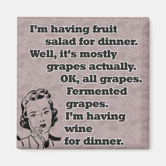 MBMフルーツサラダ マグネット (正面)