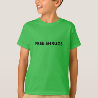 Mbrace Nonchalance: 'Free Shrugs' Tees Tシャツ