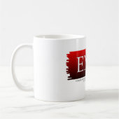 MBTI ENTJのコーヒー・マグ コーヒーマグカップ (左)