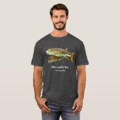Mbu pufferfish , Tetraodon mbu Tシャツ (正面フル)