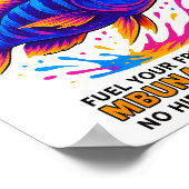 Mbuna Madness Poster - Neon Cihlid Wall Art ポスター (角)