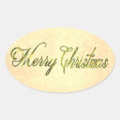 MCあいさつ 楕円形シール (正面)