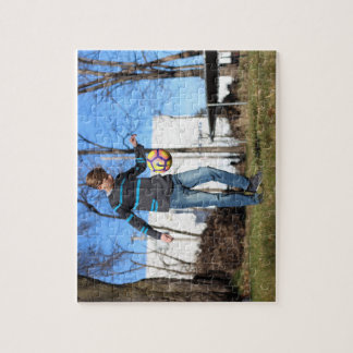 MCのサッカーのパズル、8" x 10"、110部分 ジグソーパズル