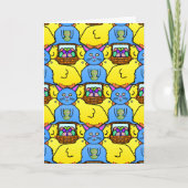 MCイースタおもしろいーのひなの分割パターン シーズンカード (正面)