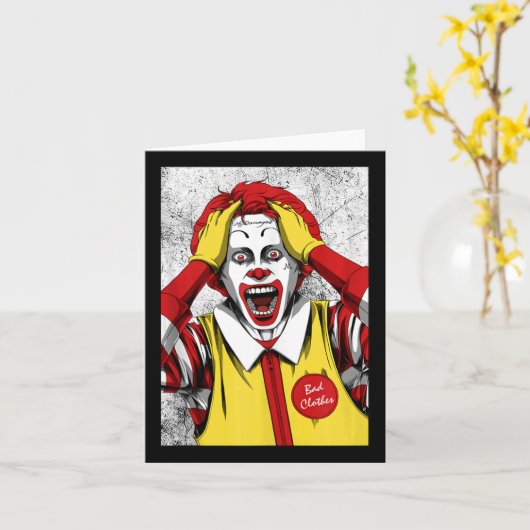 Mcジョーカー  カード (黄色い花)