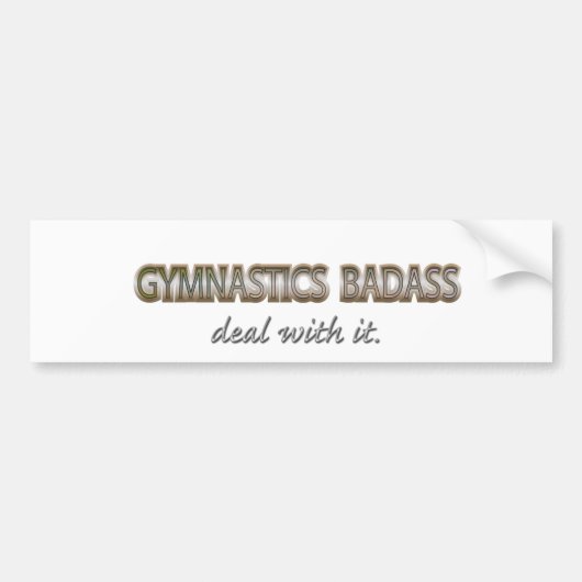 mc13体操 バンパーステッカー (正面)