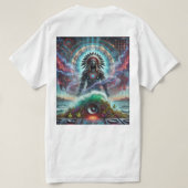 Mc7t rapblayz キーとそよ風 Tシャツ (デザイン裏面)