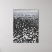 MC Escher art キャンバスプリント (正面)