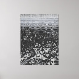 MC Escher art キャンバスプリント