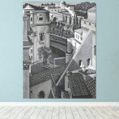 MC Escher art キャンバスプリント (インサイチュ (ウッドフロア))