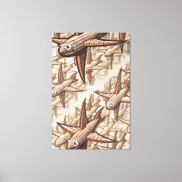 MC Escher art キャンバスプリント