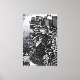 MC Escher art style キャンバスプリント