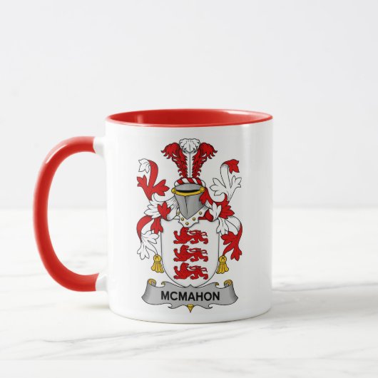 Mc Mahon Family Coat of Arms Coffee Mug マグカップ (左)