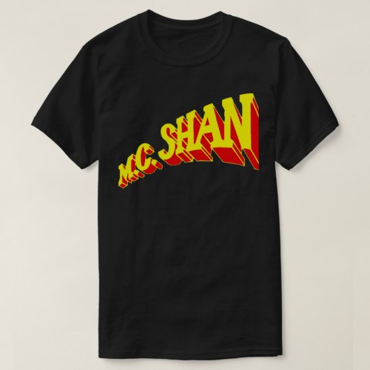 MC SHANエッセンシャルTシャツ Tシャツ (デザイン正面)