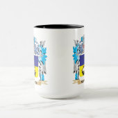 Mcafeeの紋章付き外衣-家紋 マグカップ (中央)