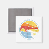 McAfeeのKnob Trail Hiking Shirt by Giant Star マグネット (正面/裏面)