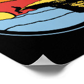 Mcafee's Knob Trail Hiking Giant Star Roanoke Grap ポスター (角)