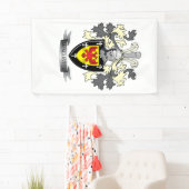 McAllisterの家紋の紋章付き外衣 横断幕 (インサイチュ)